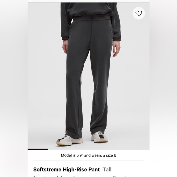 Lululemon Softstreme High-Rise Pant *TALL - Picture 6 of 6